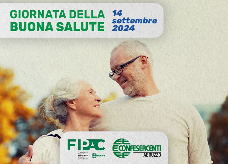 Il 14 settembre torna la Giornata della buona salute, porte aperte in 6 sedi Confesercenti